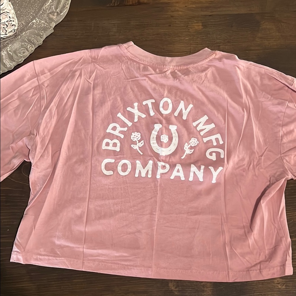 Brixton Pink crop tee - Picture 2 of 3